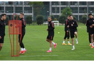 Ümit Millli Futbol Takımı, Ukrayna maçının hazırlıklarını sürdürdü