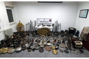 Kırklareli'de 241 tarihi eser ele geçirildi