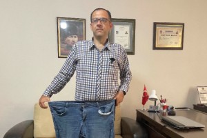 Küçük kızı için 9 ayda 71 kilo verdi