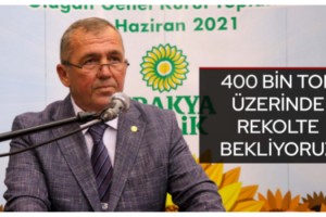 Trakya Birlik Başkanı Akgün: 2019-2020'de en yüksek karlılığa ulaştık