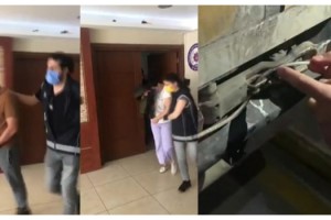 Atatürk Havalimanı'ndaki TIR'da folyaya sarılı 2 kaçak göçmen yakalandı