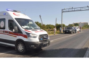 Malkara'da 5 aracın karıştığı zincirleme kazada 1 kişi yaralandı