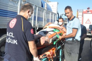 Malkara'da kaza: 2 yaralı