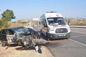 Malkara'da kaza: 3 yaralı