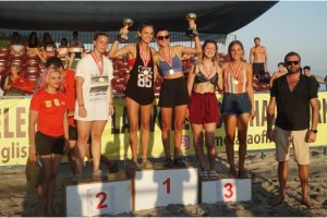 Tekirdağ'da uluslararası plaj voleybolu heyecanı yaşandı