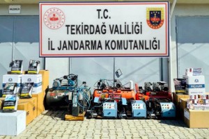 Kiraladığı evi kaçak sigara imalathanesine çeviren şüpheli yakalandı