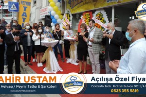 Malkara’da Mahir Ustam Peynir Helvası & Peynir Tatlısı Şarküteri Hizmete Açıldı