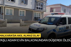 Malkara’da Yaşlı Adam Evin Balkonundan Düşerek Hayatını Kaybetti