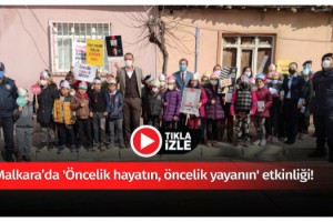 Malkara’da 'Öncelik hayatın, öncelik yayanın' etkinliği