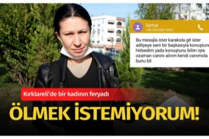 Şiddet gördüğü eşine boşanma davası açan Ayla: Ölmek istemiyorum!