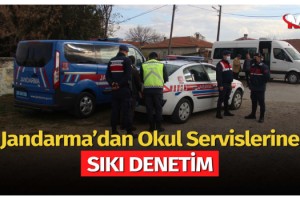 Jandarma’dan Okul Servislerine Sıkı Denetim