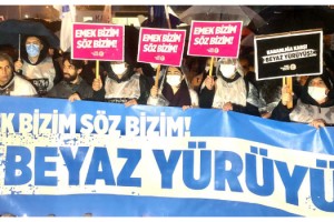 TTB üyesi hekimler İstanbul'dan Ankara'ya "Beyaz Yürüyüş" başlattı