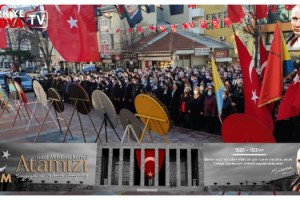 Ulu Önderimiz Atatürk’ü 83. Yıldönümünde Malkara'da Özlemle Andık