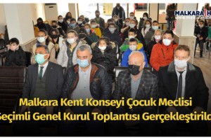 Malkara Kent Konseyi Çocuk Meclisi Seçimli Genel Kurul Toplantısı Gerçekleştirildi