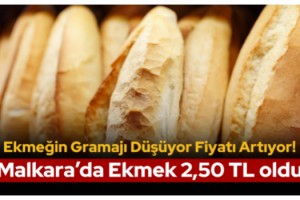 Malkara'da Ekmeğe Zam Yapıldı