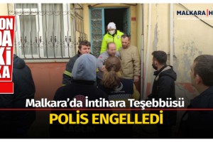 Malkara’da İntihara Teşebbüsü Polis Engelledi