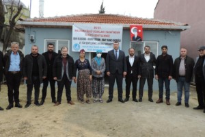 Malkara Ülkü Ocakları İlçe Başkanlığı, Ülkücü Şehitler ve Tüm Şehitler Anısına Yaptığı Evi Sahibine Teslim Etti