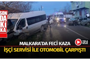 Malkara’da feci kaza; 15 yaralı
