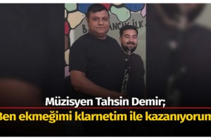 Malkara’da Müzisyenin Klarnetini Çaldılar