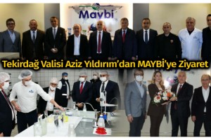 Tekirdağ Valisi Aziz Yıldırım’dan MAYBİ’ye Ziyaret