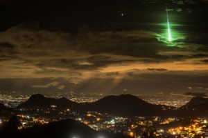 Türkiye Uzay Ajansı’nın “Yeşil Işık Saçan Meteor” Hakkındaki Açıklama Yaptı