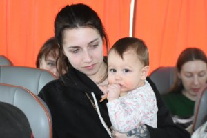 Ukrayna'dan 2 çocuğuyla gelen Tasia: Bombalar başımızın üzerinden geçiyordu