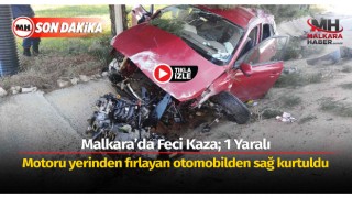 Malkara'da Feci Kaza; 1 Yaralı