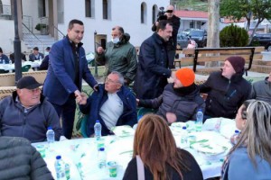 Süleymanpaşa Belediyesi, Yunanistan'ın Yalımlı köyünde iftar verdi