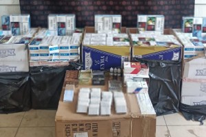 Tekirdağ'da 100 bin makaron ele geçirildi