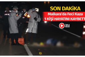 Tekirdağ’da karayolunda yürüyen yayaya TIR çarptı: 1 Ölü