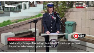 Türk Polis Teşkilatının kuruluşunun 177. yılı, Malkara’da kutlandı