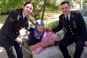Kırklareli jandarmasından şehit annelerine ziyaret