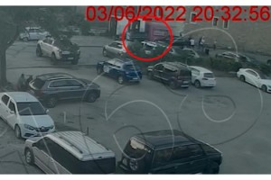 Edirne'de iş yerinin kurşunlanması kamerada