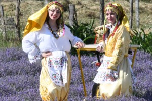 Tekirdağ Lavanta Tarla Günleri’nde renkli görüntüler