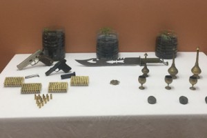 Kırklareli'de Bizans dönemine ait değerli parçalar ele geçirildi