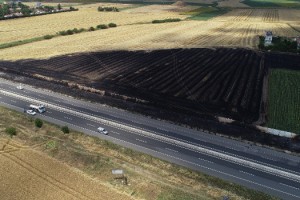 Trakya’da toplam 102 bin 700 metrekare tarım alanı yandı