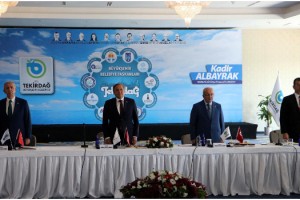 CHP'li büyükşehir belediye başkanları, Tekirdağ'da toplandı