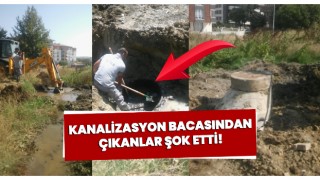 Malkara’da günlerdir akan lağım sularına TESKİ müdahale etti