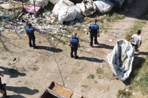 Tekirdağ'da 'çekçek' ile atık toplayanlara dronlu operasyon