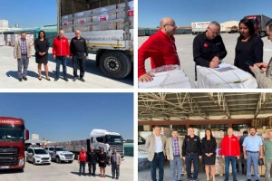 Kırklareli’den dost ve kardeş ülke Pakistan'a yardımlar devam ediyor