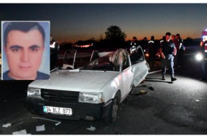 Tekirdağ'da kaza: 1 ölü, 3'ü ağır 5 yaralı