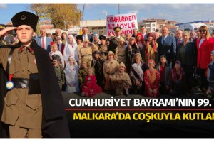 Cumhuriyet Bayramı’nın 99. Yılı Malkara’da Coşkuyla Kutlandı