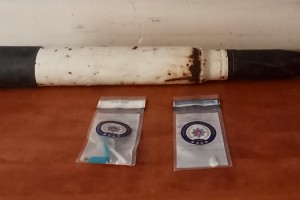 Evde havan topu mermisi ele geçirildi