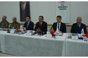 Kırklareli'nde 'Düzensiz Göçle Mücadele Koordinasyon Toplantısı'