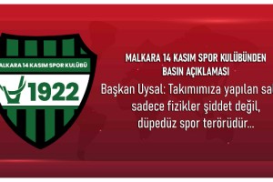 Başkan Uysal: Takımımıza yapılan saldırı düpedüz spor terörüdür