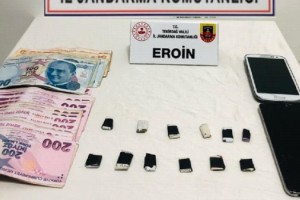 Tekirdağ’da bir araçta 24 gram eroin ele geçirildi; 2 gözaltı