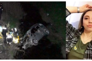 Hafif ticari araç dereye uçtu; İrem öldü, 3 yaralı