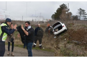 Kazada yaralandı; sağlık ekipleriyle tartışıp ambulansı terk etti