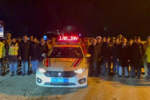 Tekirdağ Valisi Yıldırım'dan görevi başındaki personele yeni yıl kutlaması