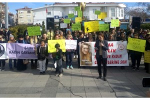 Tekirdağ'daki Ayşenur cinayetine kadınlardan tepki